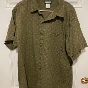 Patagonia Pataloha Short Sleeve Button Down - Island Style - XL